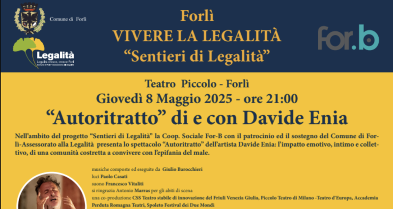 Spettacolo teatrale Autoritratto